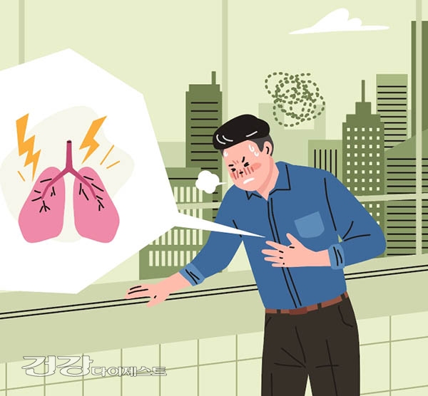 강북삼성병원, 고령층 골다공증·근감소증·비만 동반 시 폐 기능 이상 높아진다